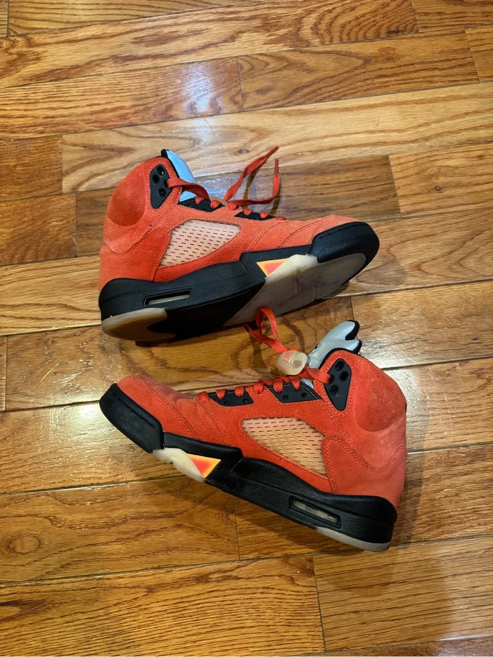 Nike Air Jordan 5 Dunk On Mars Orange Blaze Sneakers Women’s 8.5